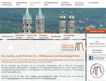 Tablet Screenshot of naumburger-dom.de